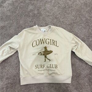 Gilli Beige Casual Sweatshirt